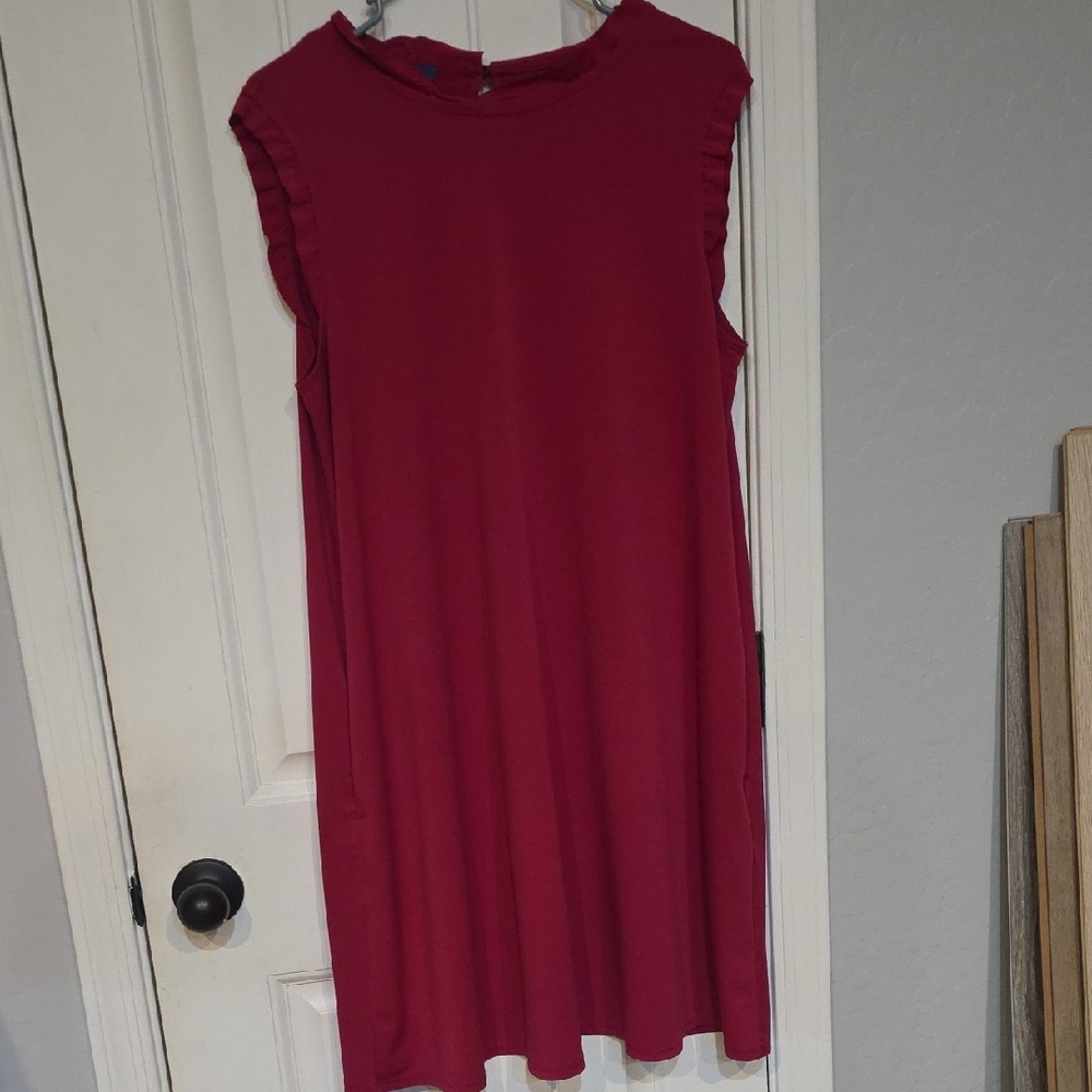 Apt. 9 Bright Magenta Sleeveless Dress